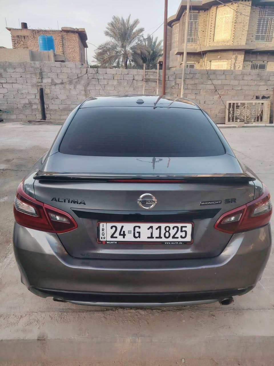 السلام عليكم.. مكلف بالنشر التيما ٢٠١٨ مواصفات فول عدا الفتحة محرك ٢٥٠٠ بيها ضربة بالبجم والشاصي الايسر متضرر ومعمر ماشية ٨٩
رقم دهوك  سنوية وهزة جديدة تحويل او وكالة...للمعلومات  الاتصال حصرا على الرقم ***********
او الرقم  *********** السعر ١٠٠ وبيها مجال بسيط
مكان السيارة بغداد حي القادسية بيع او مراوس باقل
