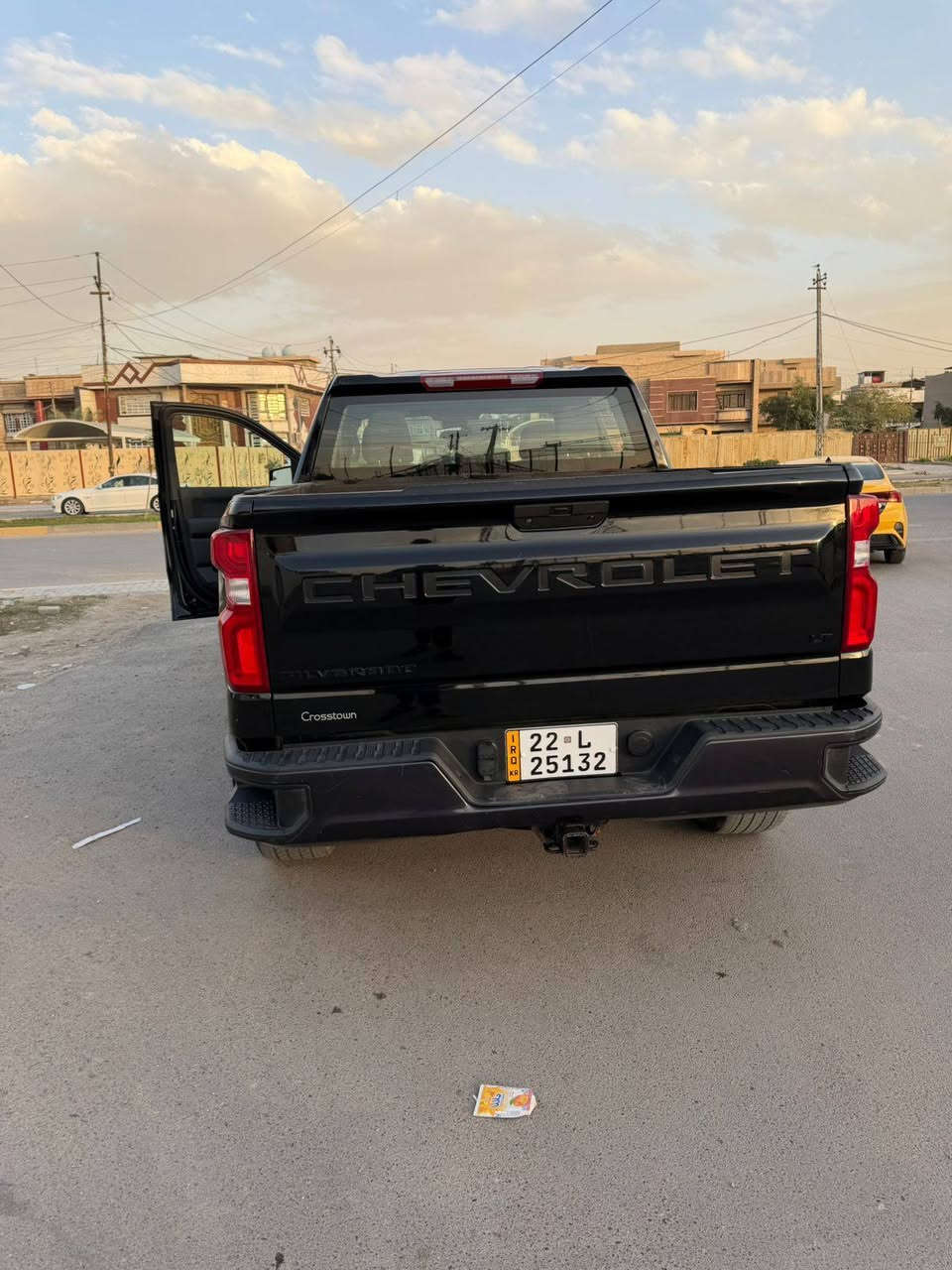 سلفرادو ٢٠٢٤ ماشيه ٣١ سياره جديده حادثه البدي الخلفي فقط مبدل نفس اللون وبيه صار صبغ إطار الجامه الخلفيه رقم اربيل باسمي ***********بغدادعارضها ٣٦٠ وبيه مجال
