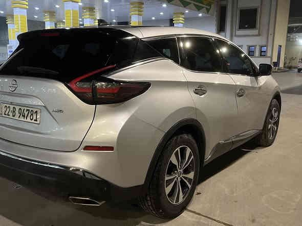 السلام عليكم نيسان مورانو 2023 جوه السوك سياره بدون صبغ بيها بارد شبر بجاملغ امامي غيره كفاله فول مواصفات عدا فتحه بصمه رباعيه رادار توقف ذاتي تحديد مسار تبريد قطعتين مخارج خلفي امامي بيها بعد هواي مواصفات فول مابيها اي نقص السعر 140 عنوان بغداد بلديات ***********
