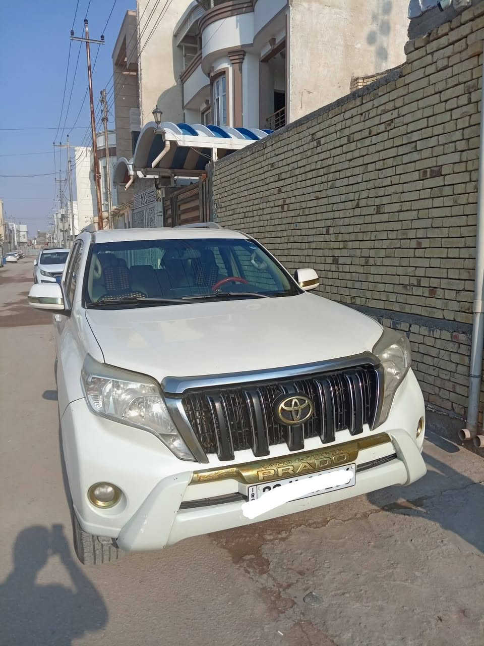 برادو موديل 2010 للبيع
4 سلندر سبير تعليك 
شفط مري 
٧ راكب 
محرك وكير بلاد 
تبريد ثلج وتدفئه
شاشه +كامره 
رقم اربيل جديد
سيارة تحويل باسمنا
سنوية لسنة 2029
اتماتيك دفع رباعي
تبريد 3قطع 
حساسات خلفيه كامرة
السعر:200 وبيها مجال 
العنوان :البصرة 
رقم هاتف :***********
تواصل مع رقم
