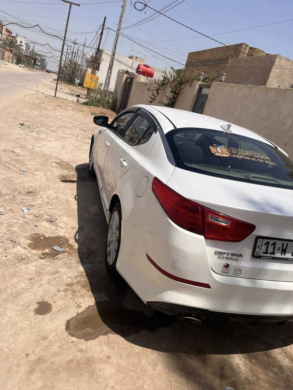 السلام عليكم كيا اوبتما ٢٠١٤ شكل ١٥  اوارد امريكي حادث جاملغ والبنيد فتح وبيه مكانات صبغ لجماليه   مكينه وكير جاهزات حداديه امامي خلفي جديد تبريد ثلج تخم تاير جديد 
موصفات شاشه وكامره فو ل تحكمات مثبت سرعه نضام Eco اقتصاد الوقود  ويل كب ويدات نيكل دبل اكزوز
رقم بغداد انكليزي سنويه ل٢٩ 
مكاني الدوانيه قضاء المهناويه 
***********
