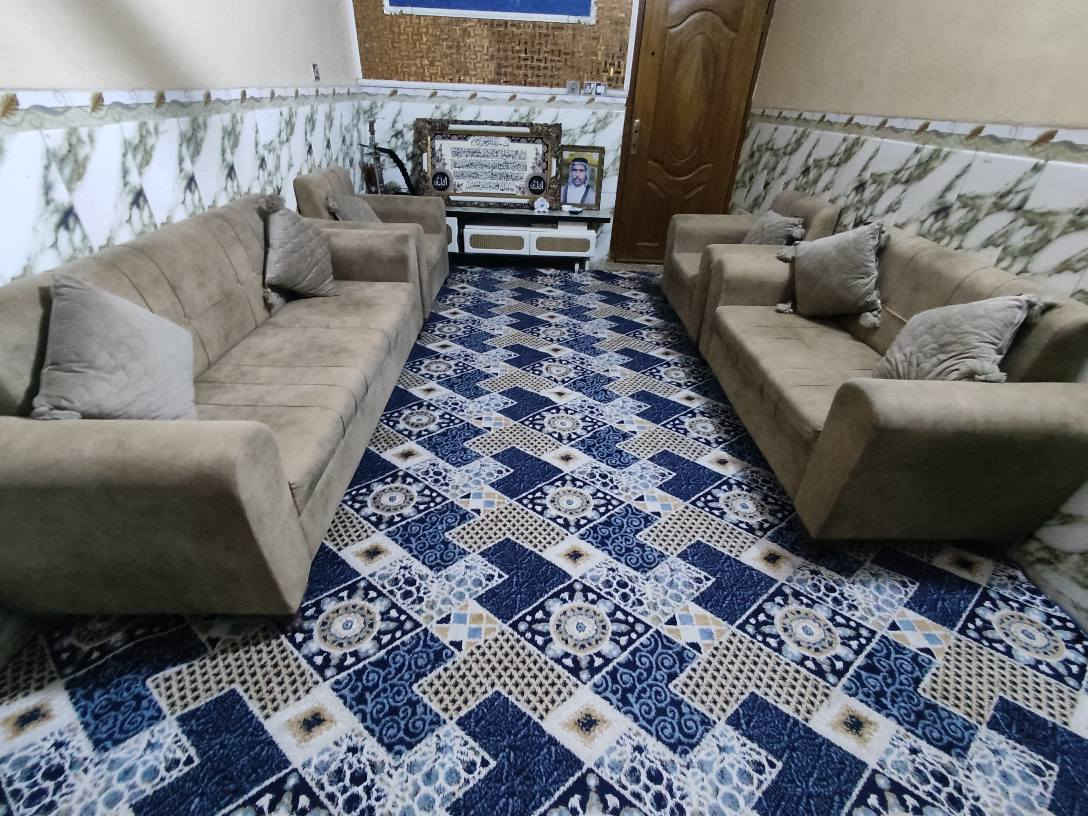 سلام عليكم تخم قنفات 8 مقاعد اربع قطع نضافه 100 استعمال قليل مستعجل على البيع الشراي يتصل *********** مكاني ابو رمانه عمارة, ميسان
