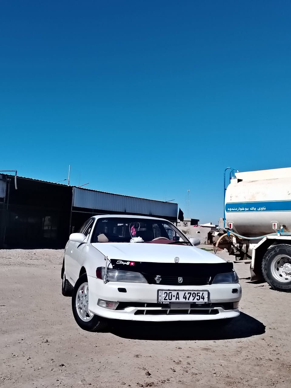 سلام عليكم مارك نفخ موديل ٩٤سنويه لحد ٣٠ بسمي كير ومكينه 2500 جديد تبريد سبلت تخم تاير جديد صدر امامي وخلفي جديد مشط جديد ياترى جديدسياره بيهه ضربه يم جامرلغ خلفي خفيفه صبغ عام جماليه العنوان ديالئ حمرين *********** سعر ٦٢ وبي بسيط جدا
