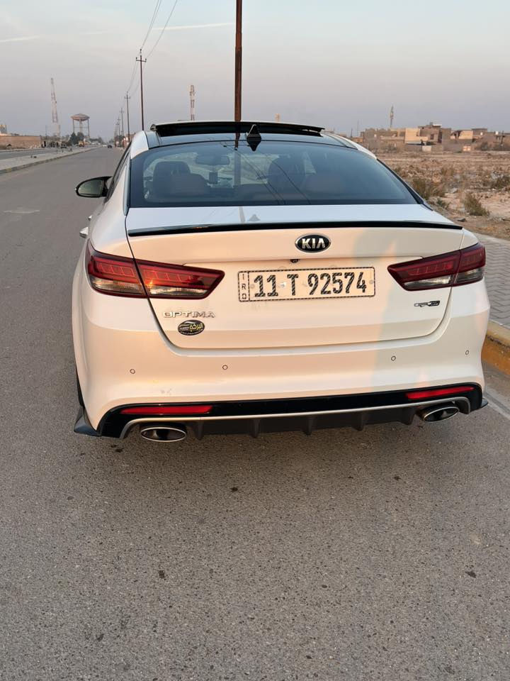 السلام عليكم
للبيع كيا اوبتيما 2016 جي تي لاين  خليجي 

السياره مكفوله كفاله عامه سونار موجود

مواصفات: الفول ال جي تي لاين GTlien

‏‎1_مكينة 2400

‏‎2_  رقم بغداد تحويل مباشر

‏‎3_تبريد قطعتين منفصل 

‏‎4_بانوراما 3حركات 

‏‎5_ستيرن شكل رياضي sport 

‏‎6_تدفئة ستيرن 

‏‎7_شفتات تب ترونك كير عادي

‏‎8_تحكم ستيرن  

‏‎9_كامرات ٤ مع GPSفعال

‏‎10_كشنات جلد لون عنابي اصلي 

‏‎11_كشنات كهرباء متحركة مع تخزين 2وضعية ميموري كشن

‏‎12_تدفئة وتبريد كشنات امامي تدفئة كشنات خلفي

‏‎13_حساس امامي خلفي 

‏‎14_زراك لايت

‏‎15_لد امامي خلفي ليزر

‏‎16_لايت زينون ناصي عالي متحرك مع حركة الستيرن واظهار النقطة العمياء 

‏‎17_رادار تنبيه عند اقتراب سيارة من الخلف والجوانب 

‏‎18_ايرباك عدد 8

‏‎19_انظمة قيادة  عدد 3 ايكو سبورت اعتيادي 

‏‎20_نظام ABS بريك ونظام ESP

‏‎21_دسكات عدد 4 رياضي جي تي 

‏‎22_وَيْل مشيف سبورت حجم 18 عدد 5 وحساس اطارات 

‏‎23_نظام AUTO HOLD نزول منحدرات

‏‎24_الصندوق نظام ذكي فتح الجنطة عند الاقتراب من السيارة 

‏‎25_شاشة 8 انج لمس notification 

‏‎26_بوصلة تحديد القبلة والخرائط وتحديد الموقع والملاحة

‏‎27_سماعات عدد 10 

‏‎28_بلوتوث مع حساس الصوت اذا كان مرتفع عند الكلام ينخفض

‏‎29_نظام الصوت سستم harman/kardon 

‏‎مع سبوفر مضخم صوت عدد 2

‏‎30_هاند بريك بصمة كهرباء 

‏‎31_بردات خلفية اصلي

‏‎32_نظام شحن الهاتف لاسلكي وايرليس 

‏‎33_ضوء ابيض داخلي 

‏‎34_مري كهرباء شفط قلابة مع ضوء إشارة‎ الماسحات حساس تعمل عند الأمطار

سياره جديده وبحاله زيرو

لاتصال *********** واتساب عنوان ابو غريب الحصوه سعر 175 وبيه مجال
