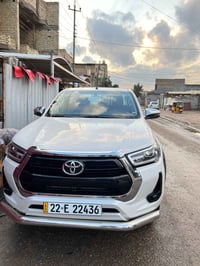 بيكم للبيع هايلوكس موديل 2022  6 سلندر ساز فول مواصفات ماشيه 50 الف  ك...