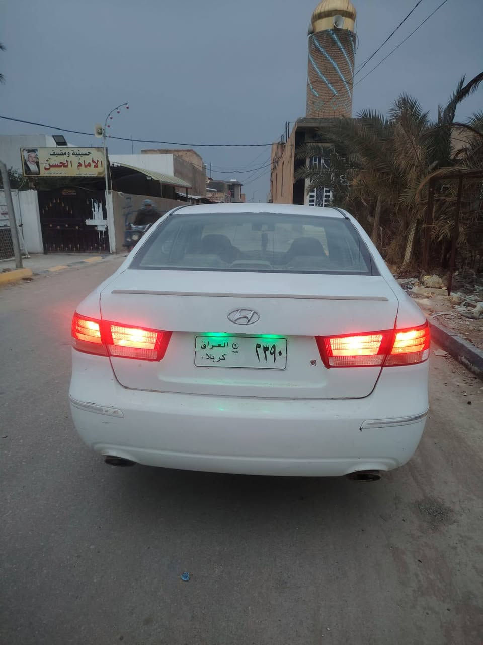 سلام عليكم 
للبيع سوناتا موديل 2007 رقم كربلاء بدون تحويل راعيها مسافر ابيع كوم حديد  مكينه كير بلكارتون حداديه تخم تاير بكارتون جاهزه من كلشي السياره بيها مكانات صبغ كفاله من الكص والكلبه  السعر 62ورقه مكاني الديوانية الاستفسار ***********
