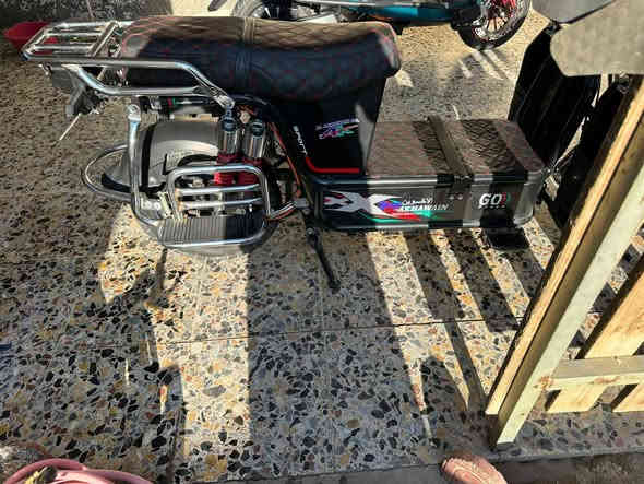 السلام عليكم اخوان عندي بايسكل شحن هارلي 5بطاريات على الفحص موديل 2024معروض 600 وبي مجال للاستفسار الاتصال على الرقم *********** و تحياتي للجميع
