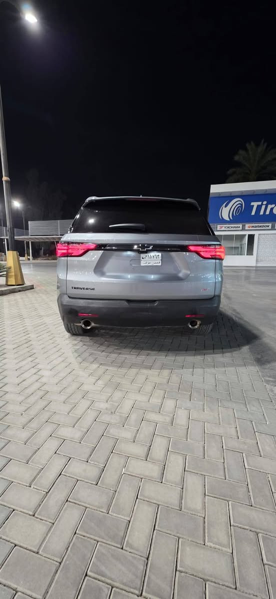 2023 CHEVROLET TRAVERSE AWD RS
شوفرليت ترافرس 2023 فئه RS اعلى المواصفات للاخير 
 
  محرك 6 سلندر 3600
3-  كير اوتماتيك ب 9 سرعات 
5- نظام الاربعة كاميرات  360 درجة 
6- كاميرا خلفية اضافية 180 درجة 
7-بصمات عدد 6  تشغيل وابواب و جنطة 
8- قبق جنطة كهربائي شفط 
9- لايتات زينون عالي ناصي مع حاجب LED 
10- كشافات د عامية وحساسات خلفيه
11- رادار امامي 
12- رادار خلفي  
13- مانع للتصادم مع التنبيه الداخلي
14- حساسات الاجتياز الجانبية نقاط عمياء
15-  دبل صالنصة خلفية 
16- غرفة السيارة جلد اسود قيطان احمر 
17- تحكم ستيرن جهتين متكامل مع تحكم الرادار 
 18- السيارة بنظام تبريد 3 قطع مع 7 راكب 
19- كراسي وسطية منفصل VIP
 20- شاشة دشبول مع شاشة وسطية سلايد مع قاصة داخلية 
22- السيارة ماشية 40 الف كيلو متر
23-رقم بغداد 
لاتصال : ***********
 وبيه خير من الله بعد مواصفات ما مذكورة
