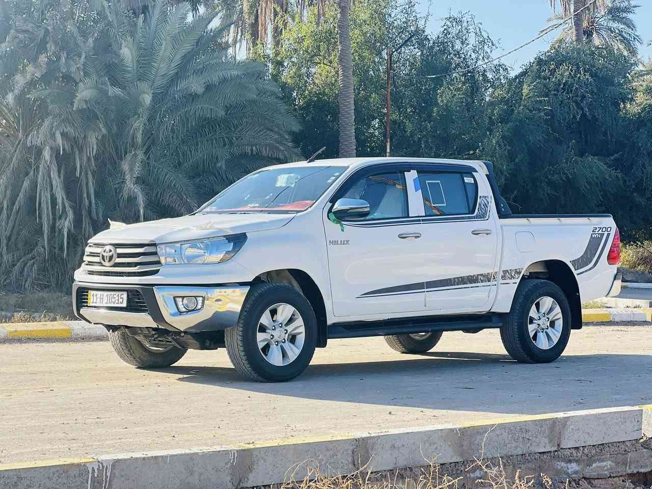 السلام عليكم تيوتا هايلوكس كويتي 2018 فورويل كير اوتوماتيك رقم بغداد الجديد كير مكينه تبريد حداديه تخم تاير كله جديد السياره ماشيه 118 نضافته 100/100ستخدام شخصي  مكفوله بيه بارد بجاملغ الخلفي والباقي كفاله من زلغ سبير منازل بعده 
العنوان الديوانية 
رقم الهاتف ***********
السعر خاص
