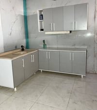 كاونتر خشب MDF • متر ونص • توصيل مجاني بغداد