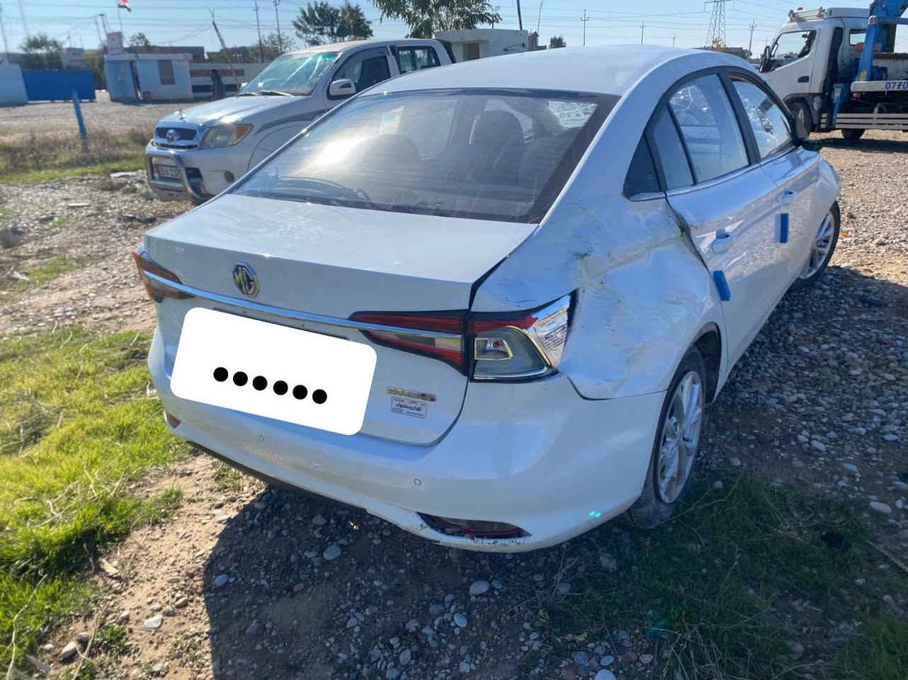 السلام عليكم دفع الله ما كان اعظم للبيع ام جي فايف موديل 2024 ابيعها على وضعها مواصفات كومفورد  ايرباكات سليمة ما طاكة  ممشى السياره قليل وضمان شركة بعدة  رقم سليمانية   السعر 48 وبيه مجال بسيط مكان السيارة ديالى قضاء خانقين  ***********
