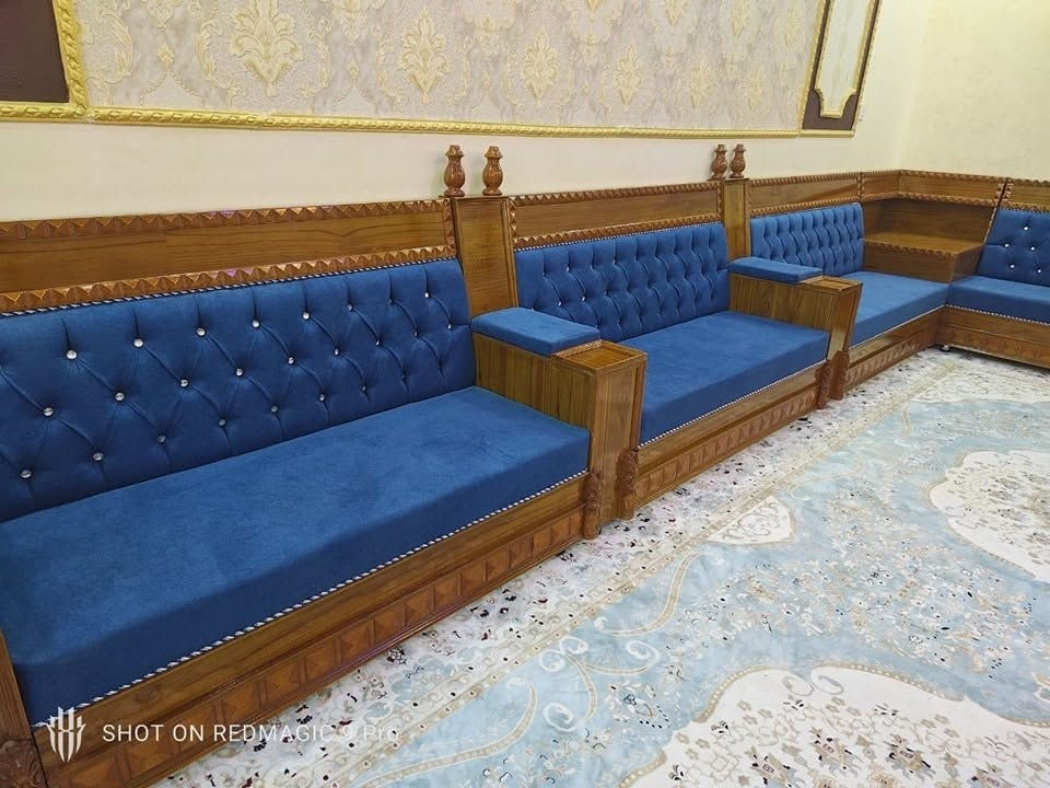 يسر معمل ومعرض الاخوين للاثاث 
ان يقدم لزبائنه الكرام أحدث موديلاته من الدواويين الصاج والمودرن العادي  بمواصفات راقيه🧿
 مع ظمان حقيقي لمدة 10 سنوات من تاريخ الاستلام  مع وصل ظمان📟
سعر متر الديوان الصاج 145 
سعر متر الديوان المودرن العادي 100

خشب جام روسي 🪚
بلوك اسود 16 ملم ✅
سفنج مميز اول 10 سانتيم  💯
زان مع صاج الضمان مفتوح 
قماش حسب اختيار الزبون جمع الموديلات موجوده 
ملاحظه:: نعمل حسب طلب الزبون من تغيير لون القماش وحسب القياسات الزبون ولدينه كادر يذهب لمنزل الزبون لاخذ قياسات الديوان
 🧿🧿العنوان السماوه  منطقت ال36 قرب معمل المرور للارقام ♥
معمل ومعرض الاخوين للاثاث  الاتصال على الرقم ***********

. متؤفر واتساب*********** او مراسله الصفحه😍😍

