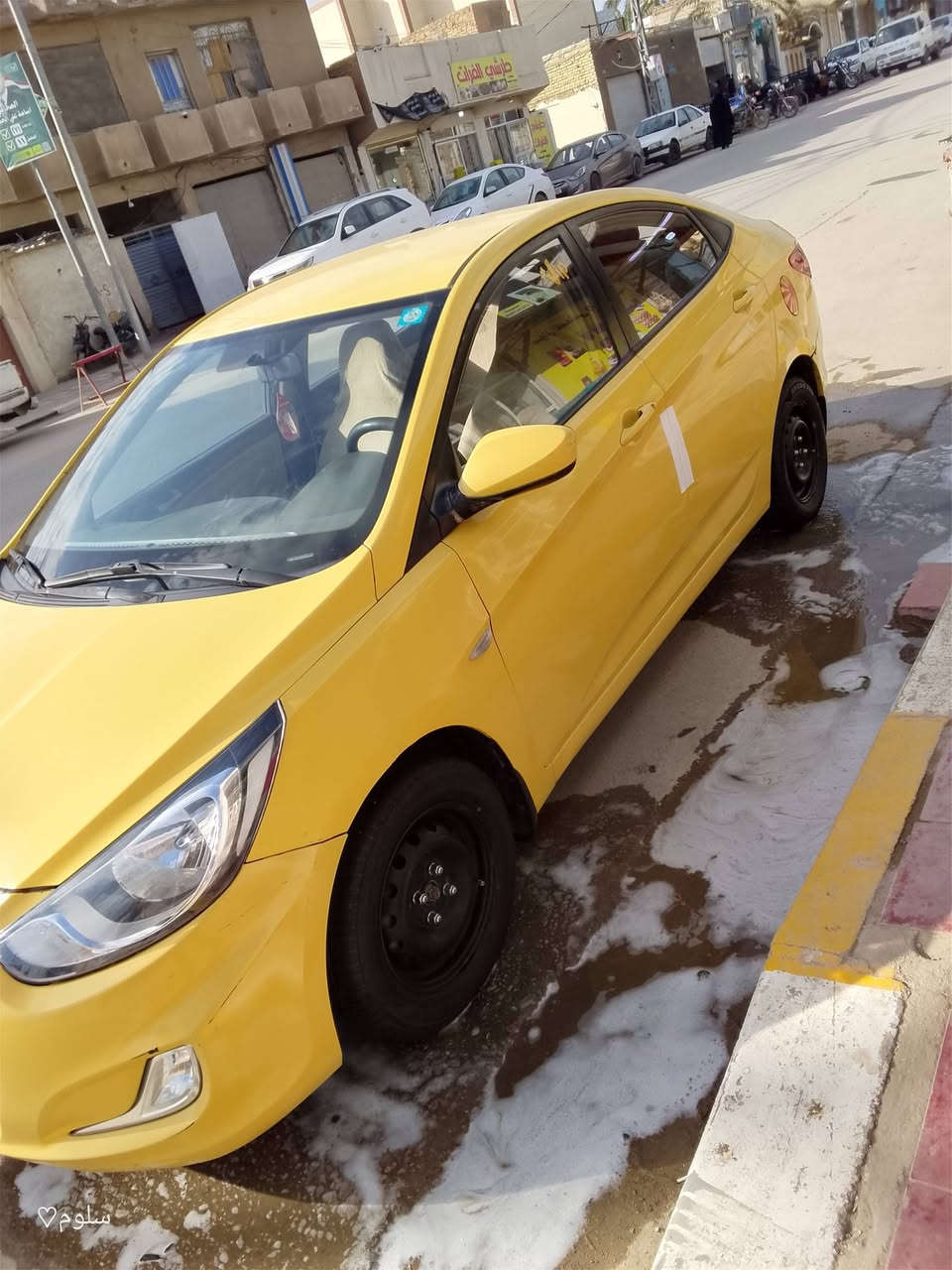 سلام عليكم
اكسنت 2013 خليجي  للبيع تكسي   سياره خير من الله جاهزه مكينه كير حداديه تخم تاير كهربائيات برغي ماعايزه مكينه 1.600 تبريد منظومه كامله رقم نجف دولي بأسمي تحويل ثاني يوم مكان نجف مناذرة الشراي يتصل وبي خير ويدلل***********
