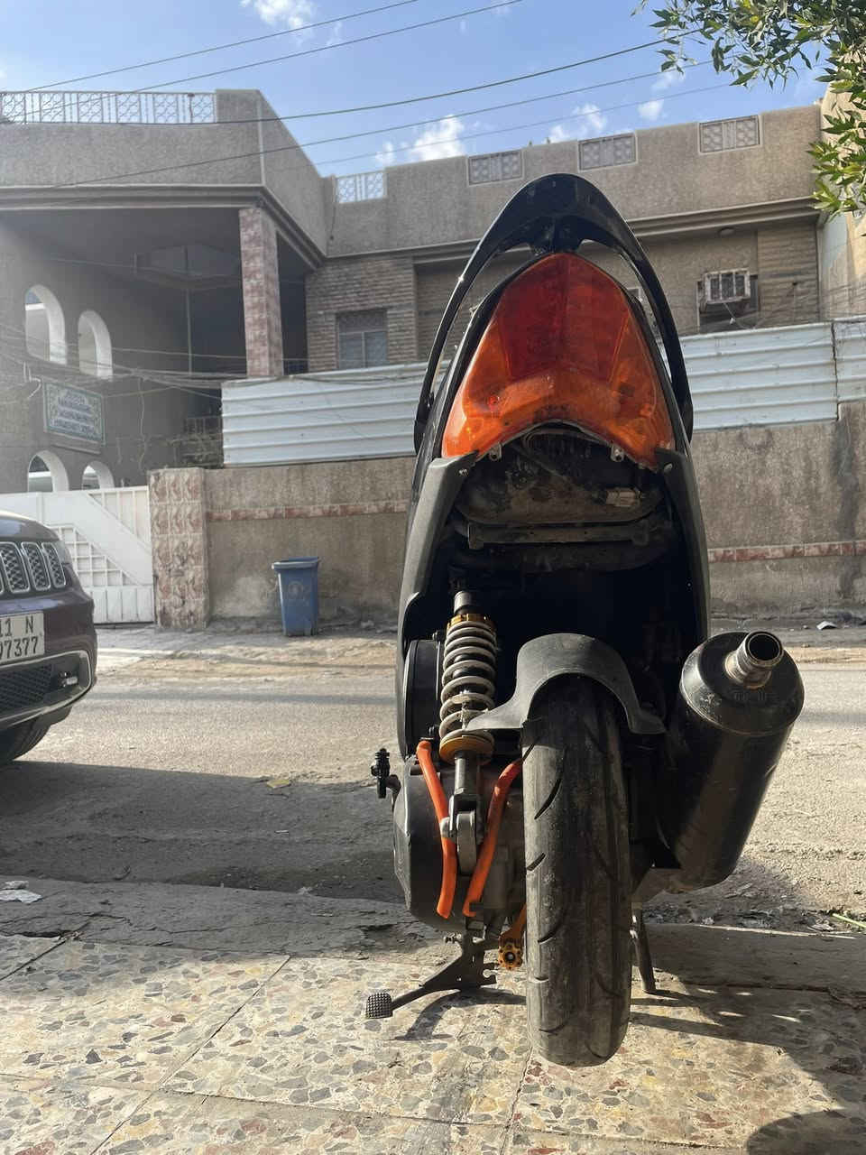 سلام عليكم ماكس عدله بوشه55لدراجه كدام عينك يجي وياه كفرين لسود ولصفر وصالنصه لبلاديه هم لدراجه خير من الله شلعه معدل ومزود بيه بعض لمور 
1_شيال مشمشي
2_صدر مشمشي اصلي
3_فج برمبو اربع بستم اصلي 
4_صالنصه صجميه اصليه 
وهواي بيه تزويد سعر لدراجه (650)وبيه مجال حك جيتك ماموجود هنا بس واتس ***********
