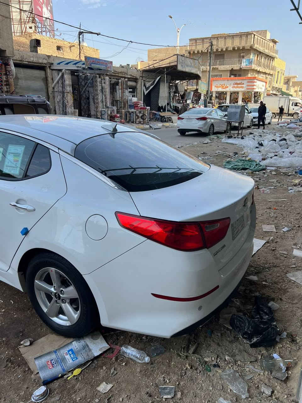 السلام عليكم
كيا اوبتيما 2015 وارد امريكي

بيه جاملغ مبدل وصبغ هلال خلفي وشويه من الباب حره تحويل مشروع وطني تحويل مباشر بأسمك محرك 2400 مواصفات نص فول السياره جديده وجاهزه كير محرك تبريد حداديه تخم تاير للاستفسار *********** مكاني ناصريه مركز السعر 112
