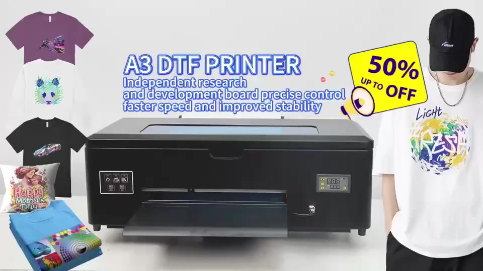 متوفر الان طابعه Dtf هيد l805 قياس a3 رول بمواصفات عاليه مساحه العمل ٣٠ سم في مفتوح
رول مع خلاط اوتو للابيض
مع رجاج للابيض
مع الطابعه
برنامج وتنصيب وتعليم
حبر ٢ سيت حجم ١٠٠ مل
باودر ١ كيلو
روله ١٠٠ متر
بسعر مليونين و ٢٥٠ الف
للطلب والاستفسار الاتصال ‏‪0771 079 6172‬‏
الطابعه مخصص طبع جميع انواع الاقمشه والجلود
متوفر توصيل بغداد والمحافظات
