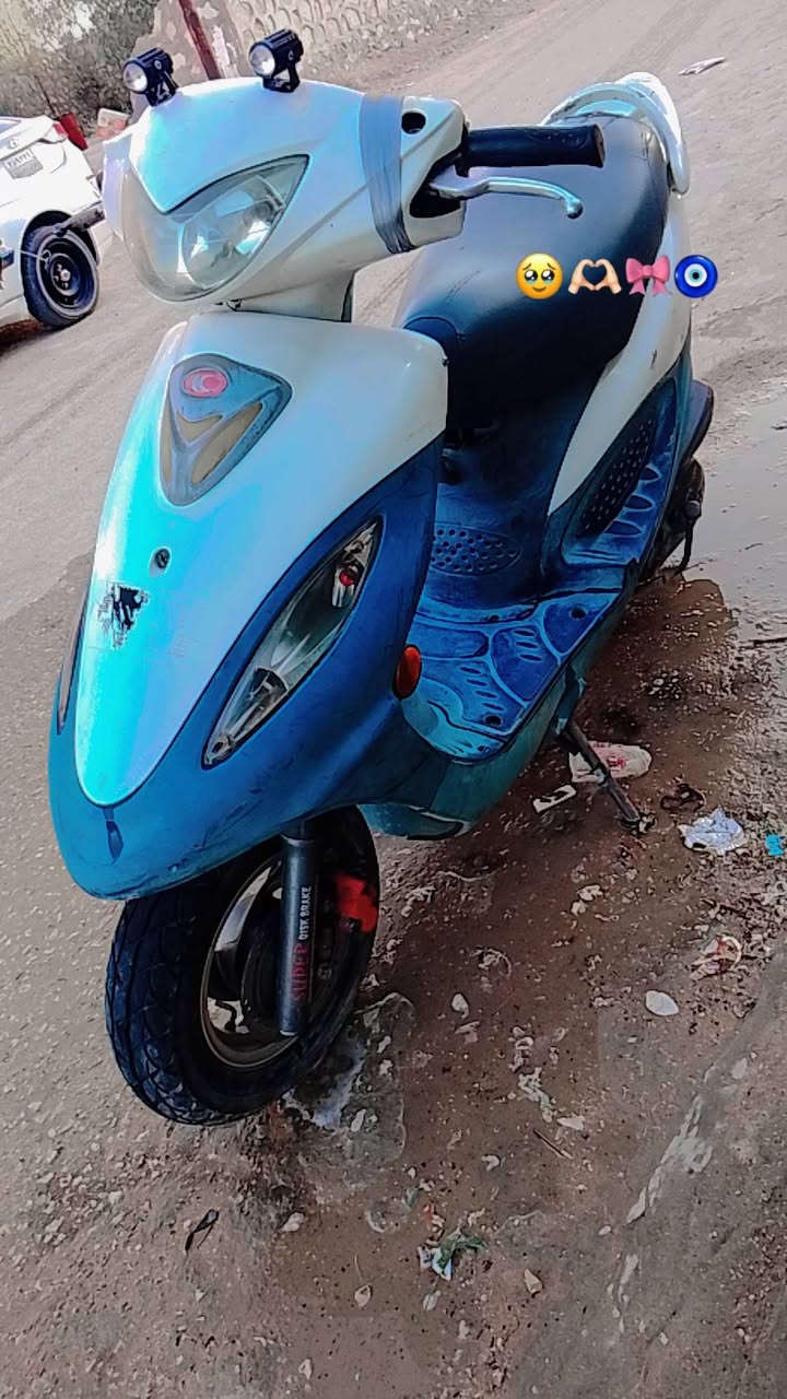السلام عليكم دراجه نضيفه ماخذه 750 صارله شهرين من اخذته 550 ابيع هاذ رقمي *********** مكاتبه بيه
