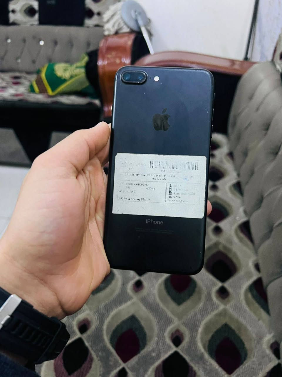 سلام عليكم ايفون 7 بلس جهاز لون ذاكره128  أسود مبدل بي بطاريه شاشه اصليه بطاريه100/ جهاز بس نت  مايشتغل بي شغله بسيطه سوي سعر 60 الف مكاني تكريت البوعجيل متواجد وتساب أكثر شي ***********
