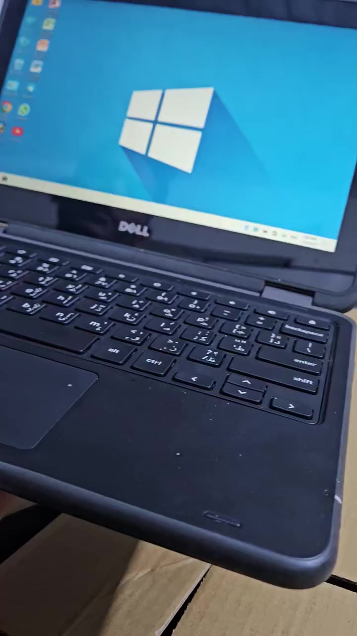 #على أول تم ٤٥ الف والتوصيل مجانا
  لابتوب Dell  المس قلاب   يجي بسعر مناسب وبمواصفات دراسية وتصفح للانترنت يحتوي على نضام ويندوز العاشر  نسبة النضافة 90٪؜  يجيك منصب بي الوورد والاكسل وتطبيق واتساب للحاسوب ويوتيوب  حجم الابتوب 12 Inches الكيبورد عربي انكليزي من الشركة  يحتوي على منفذ usp عدد ٢ يحتوي على منفذ hdmi لربط الابتوب على التلفاز  يحتوي على منفذ للرام ومنفذ هيدفون اواكس يجي بذاكرة ٣٢ گيكا مع امكانية اضافة رام خارجي  البروسسر / Intel Celeron N3060 with Intel HD Graphics 400 (1.6 GHz, up to 2.48 GHz, 2 MB cache, 2 cores) الرام / 4 الصنع شركة dell يحتوي على دبل سبيكر واضح جدا  بطارية 10000 ملي امبير تشغل من ٣ الى ٤ ساعات


**إذا كنت صاحب هذا الإعلان وتريد حذفه لأي سبب، رجاءا أرسل رسالة إلى الدعم الفني**
