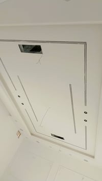 تغليف سقوف وجدران • جبس بورد • مربعات 60×60