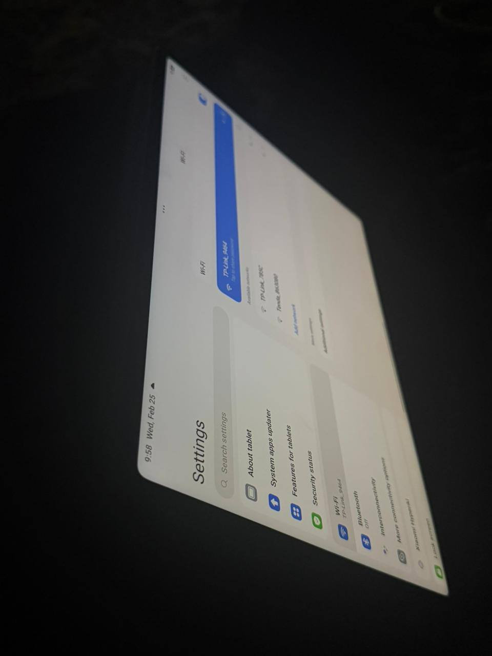 ايباد Xiaomi Bad 7 للبيع
مساحه 256
رام 12
نضافه فول
ببجي 90فريم واداء سلس كلش بل ببجي وباقي الالعاب
شاشه 144هرتز
معالج /Snapdragon 7+ Gen 3
السعر 375 وبي مجال لشراي تواصل خاص


**إذا كنت صاحب هذا الإعلان وتريد حذفه لأي سبب، رجاءا أرسل رسالة إلى الدعم الفني**