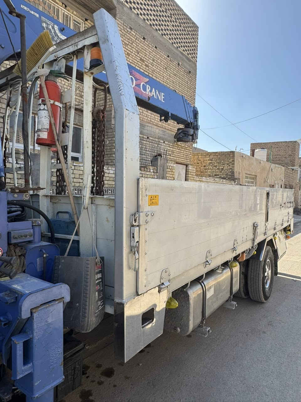 بدي البيع طول 5 متر و 45 سنتيم  ول عرض 2 و 16 كاعيه حديد طراحيات جنل  لصفاح 60    نشره صناديك جاملغ  دعاميه كلهن ياباني  سعر 35 ورقه مكاني شطره.  ***********
