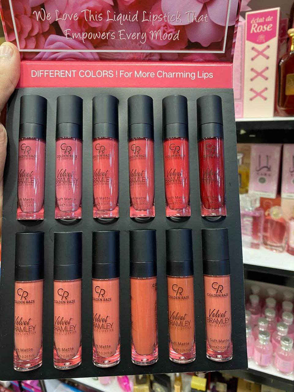 سيت حمر سائلة❤️ من كولدن روز 🌸
يجنن هل سيت بمعنى الكلمة 😍♥️
12 قلم حمرة ثابته وابد ماتشقق الشفه جميلة وسهلة الدمج 😘
سيت حمرة متكامل بكل التدرجات الوانه الجميلة ♥️
كواليتي فووول 👌
يعني جمال الوانها ميختلفون عليها ثنين ثباتيتها عاليه يعني من احلى انواع الحمر كـ كوالتي عالي

#توصيل_كافه_المحافظات العراق ناصرية, ذي قار


**إذا كنت صاحب هذا الإعلان وتريد حذفه لأي سبب، رجاءا أرسل رسالة إلى الدعم الفني**