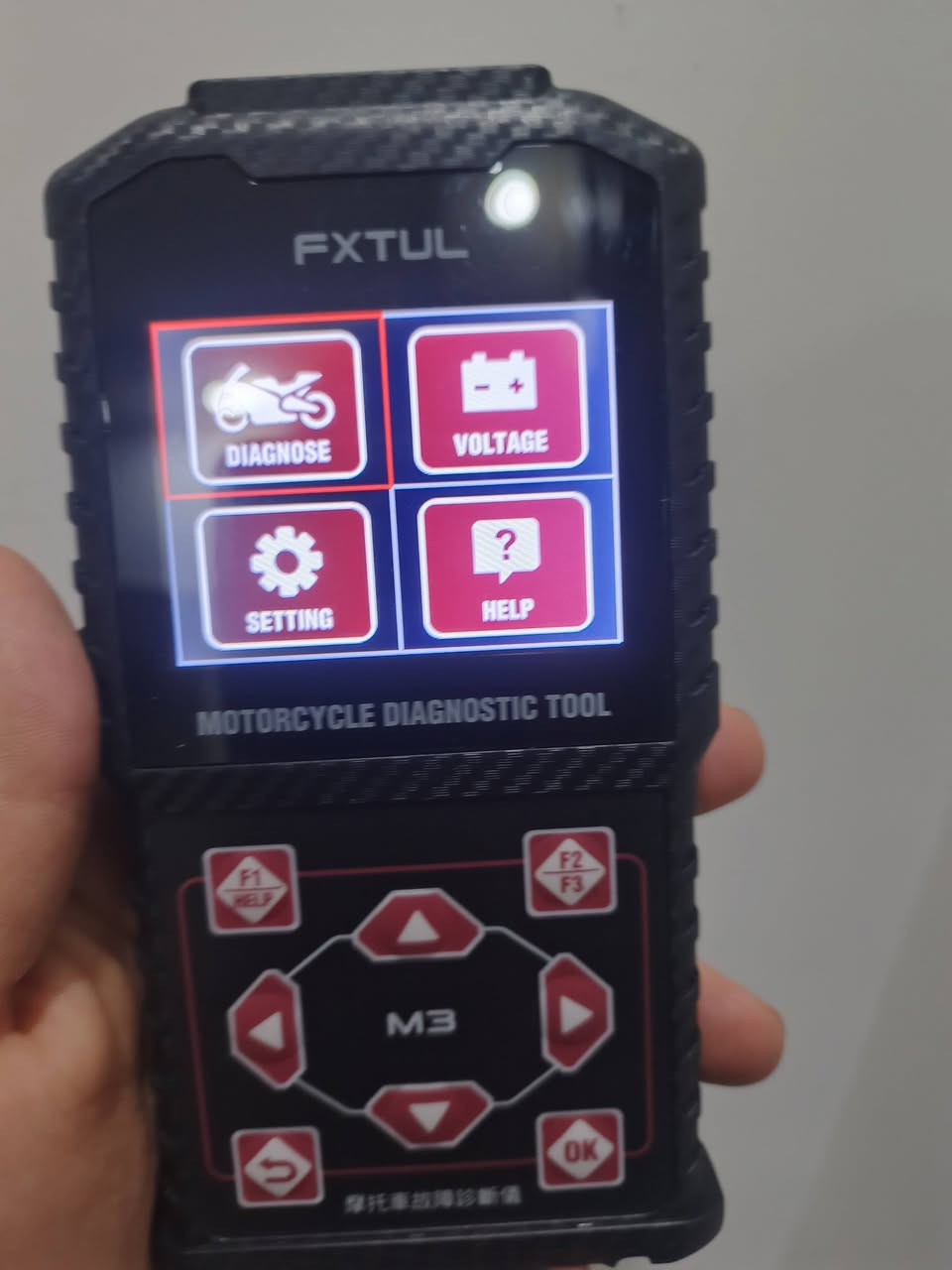 جهاز فحص اعطال دراجات Fxtul m3 جديد ممستعمل
يفحص دراجات كاوسكي
و ياماها مثل سكنس لد شمعة فحل اكزز بريز نوزل 
يفحص دراجات هوندا مثل بي سي اكس 
يفحص الدراجات النوزل 
مكاني بغداد توصيل موجود 
الشراي خاص او ***********

