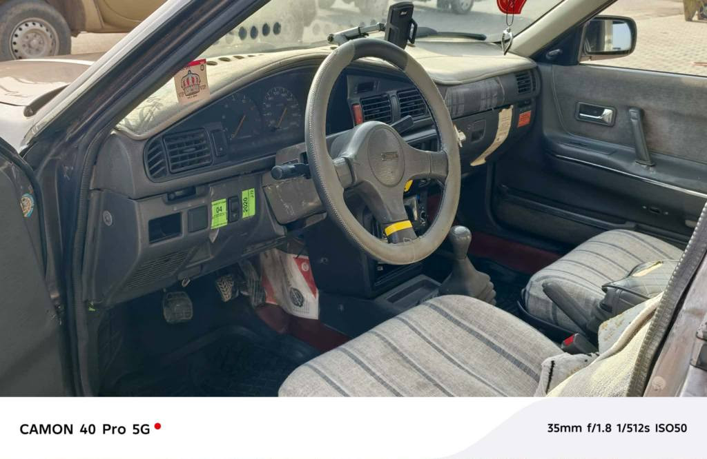 السلام عليكم
مازدا موديل 1988
السنويه ماساقطه لحد شهر 11/2026
طايرات جديده 
بدون ضرر 
صبغ جمالية فقط 
الدواخل خير من الله نضيف 
تخم صدر امامي خلفي جديد
السعر 45 و مجال بسيط
للستفسار 
***********
*********** كركوك, العراق
