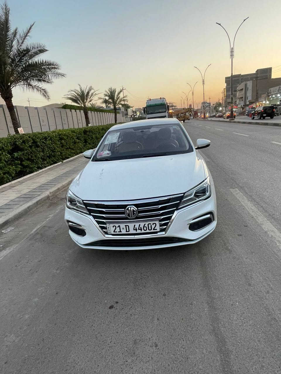 السلام عليكم
🔻سيارة mg5
🔻موديل 2024
🔻السيارة ماشيه 57000 وقابل للزياده
🔻رقم سليمانية بسمي
🔻مواصفات كومفورت 
🔻داخل بيجي 
🔻بصمة 
🔻لايت امامي LEDنهاري 
🔻لايتات زينون 
🔻مدوشمه كشنات ولارضيه جلد والجنطه
🔻شاشة و كامرة 
🔻تبريد لمس 
🔻حساسات خلفي 
🔻حساسات اطار 
🔻مانع انزلاق 
🔻شاشة الكتروني 
🔻ناقل حركة اوتوماتيك CVT
🔻اشارة باالمرى
🔻مثبت سرعة 
🔻السيارة على وضع الشركة 
مكفوله من الصبغ والتبديل. 
🔸ضمان شركة 6سنوات او 200,000km

السعر 115$ وبي مجال ***********

