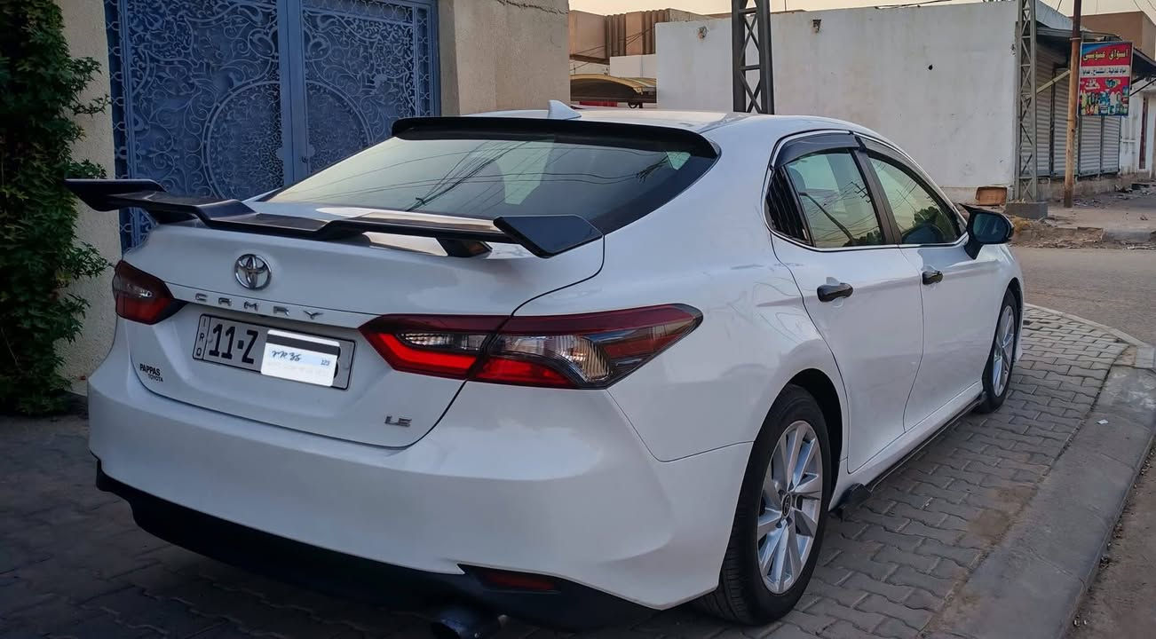 🛑 تويوتا كامري  Le 2022 بانزين فقط
رقم بغداد بأسمي

مواصفات : LE👇
شاشة، كاميرا، تحكمات ستيرن، تحديد سرعه، رادار، تحديد مسار،. توقف ذاتي، لايتات  LED

ضررهـا:  بنيد فقط  مبدل  ✅ 
صورة الحادث مرفقة
السيارة بدون قطرة صبغ
ايرباك كلهن راجعات سستم

⛔ السعر :-  خاص

🛑 العنوان : كربلاء او بغداد

الاتصال
***********
***********
