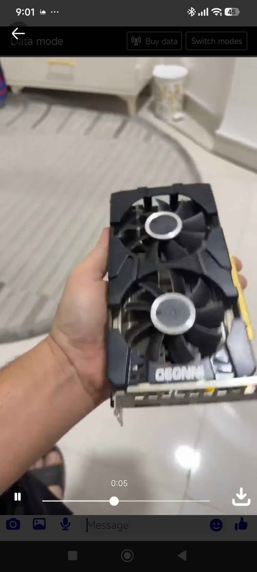 كارت شاشة rtx 2070  براند inoo3d 
نظيف أعلى درجة 74 تحت ظغط للبيع 260 الف مكاني كركوك ويوجد توصيل لجميع المحافظات 
يشغل اغلب الألعاب على دقة fhd 
ويشغل على 2k بس فريمات ضعيفة كركوك, العراق


**إذا كنت صاحب هذا الإعلان وتريد حذفه لأي سبب، رجاءا أرسل رسالة إلى الدعم الفني**