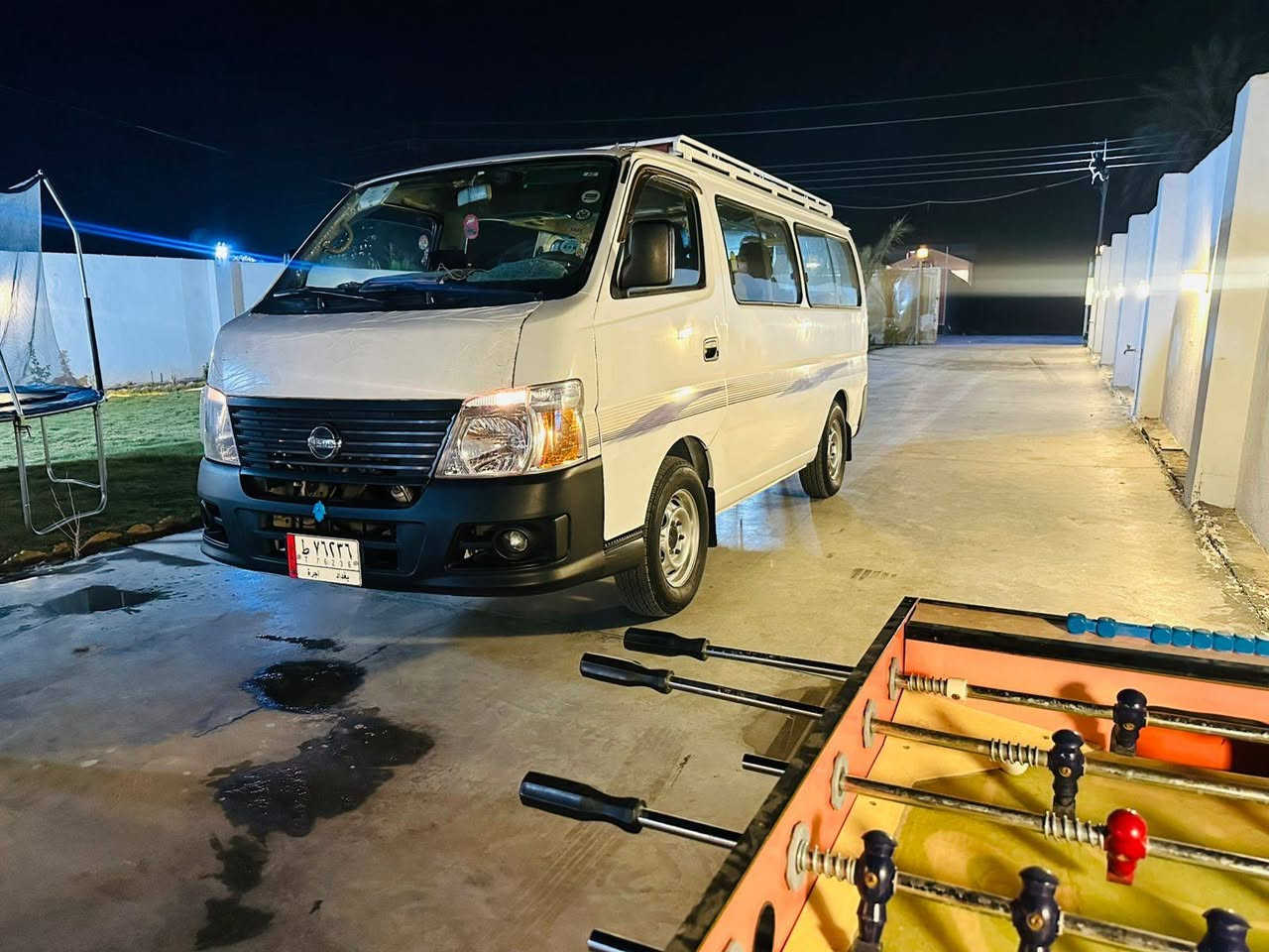 السلام عليكم
للبيع نيسان اروفان 2009 جاهزه من كشي مكينه كير اكسل كفاله تخم تاير صدر جديد داخلها بلاد وشوف العين جديد بمعنه الكلمه تبريد ثلج بصيف ملضومه على يدي مسويها خارج سياره ابيعلك صبغ من شريط وجه بدون معجون بسمي ومصفره سعر 130 بيها مجال كلش بسيط***********
