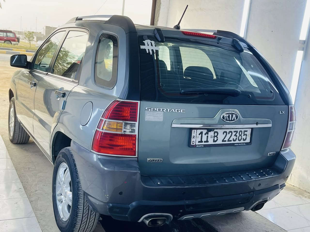 السلام عليكم 🫡
١-سبورتج(2008)رقم بغداد نكليزي(باسمي)❤️

٢-سياره محرك(2700)(بيها اربع قطع اثر جراد بدون حادث)

٣-(شواصي—كير—لغد—مكينه—حداديه—صدر—تبريد—تخم تاير—شاشه بدشبول —حساسات خلفيه—كله جديد ومكفول)

٤-سياره جديده ومال (جناي متعوب عليها)🚕

٥-العنوان(بابل—محاويل)

٦-رقم الهاتف(***********)بي وتساب ومتواجد فيس

٧-السعر$((88)وبيها مجال بلعافيه عل ياخذها جديده💶💴💸🚕❤️
