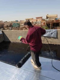 عالج سطحك قبل مطر  اوزكام كرستا وعمل عازل للحرارة ☀️☀️ مانع رطوبة 🌧️🌧️...