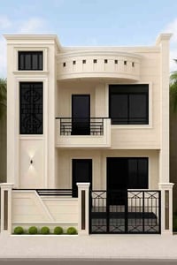 تصميم دار بمساحه 100m حسب الطلب.....  نحوّل أفكارك إلى تصاميم هندسية ر...