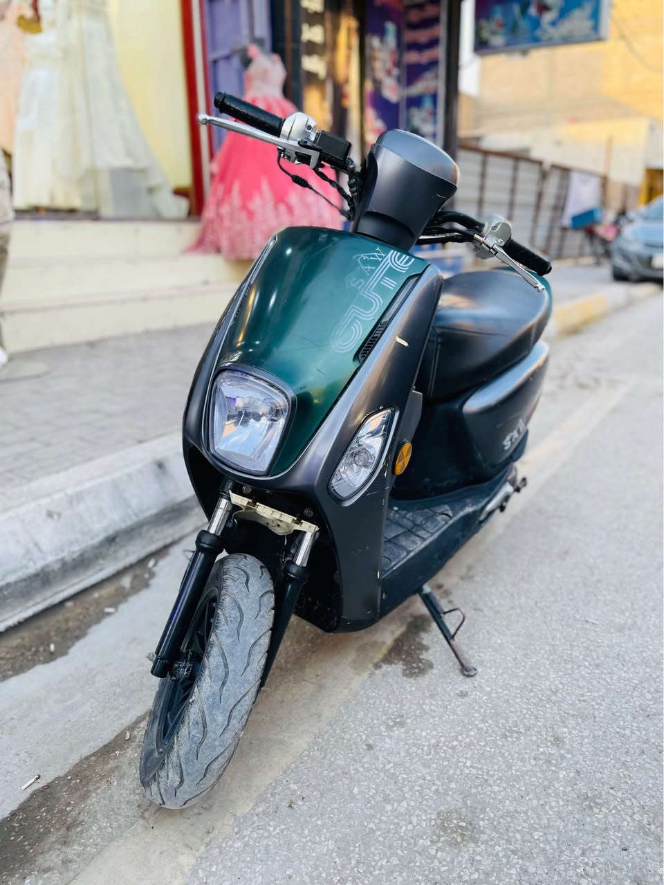 دراجه بوليسي صيني امتياز
دراجه صارلهه سنه ونص عندي
غير دهن وبانزين مذاب عليه
شلعه ومعدل مكفول نضيفه

مكاني طويريج *********** كربلاء, العراق
