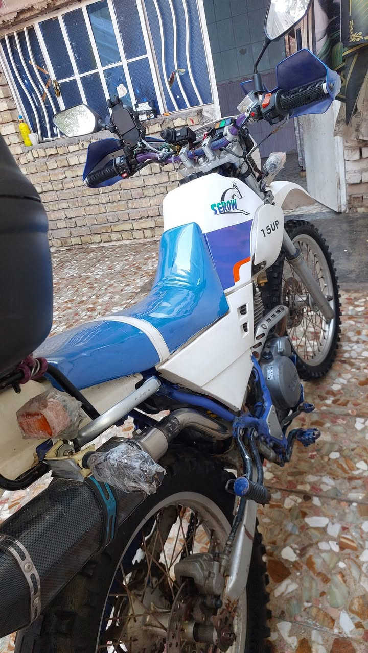 السلام عليكم اخوان عن اذن صاحب الكروب المحترم قفاز يوماها غزاله للبيع محرك 225 لدراجه   كامله كل نقص مابيه فقط الجنطه مو مالتي  وعله ايدي  السعر 15 ورقه$ 
 *********** لشراي يتصل  وخادم
