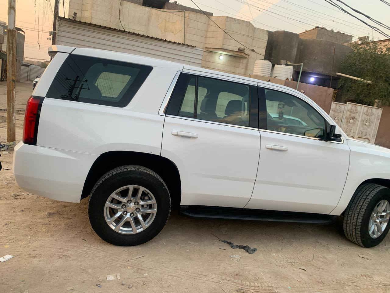 تاهـو 2018 اصـل رقم بغداد سيارة جاهزة مكينة وكير وحدادة وتخم تاير فول مواصفات عدا الفتحة كشنات أمامية خلفية جلد وكهربائي شاشة جبير وقاصة السيارة فيدرالي وارد امريكي حادث جاملق وبنيد والجاملق الخلي بي دحكة ومصبوغ فقط للبيـع او لمراوس السعـر 260$ مكاني البصرة ابو الخصيب ه‍ـ***********
