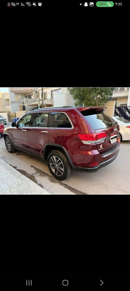 جيب كراند شيروكي
فول مواصفات لمتد  موديل 2018 فئة 1941 رقم سليمانيه الجديد
ماشية 41 الف ميل وقابلة

حادثها 
جاملغ  امامي وبنيد 
ودعاميه 
والكنر باب السايق والي ورا ماشر بالصورة غير هل شي ماكو شرط الفحص 

مواصفات

جنطه كهرباء

مري قلاب مع R

شاشه

كامرا خلفيه

تحكم استيرن جهتين

حساس خلفي مانع تصادم

كشنات اثنين كهرباء

كشنات اماميه تبريد وتدفئه

كشنات جلد اسود

داخل اسود فحم

سياره كامله تخم تاير صدر امامي خلفي

بصمه تشغيل + بصمه أبواب 

محرك 6 سلندر

بعد بيها سياره جاهزه أي نقص مابيها 

تحويل وكاله مضمون 

 مكاني بغداد  البياع

ترهم مراوس

رقمي ***********
