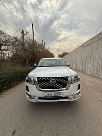 نيسان باترول (بلاتينيوم) موديلا 2023 ماشية (27)الف كيلو مواصفات 7 راكب...