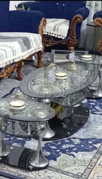 طبلات كزاز • طاولة وسطية • ٤ زغار