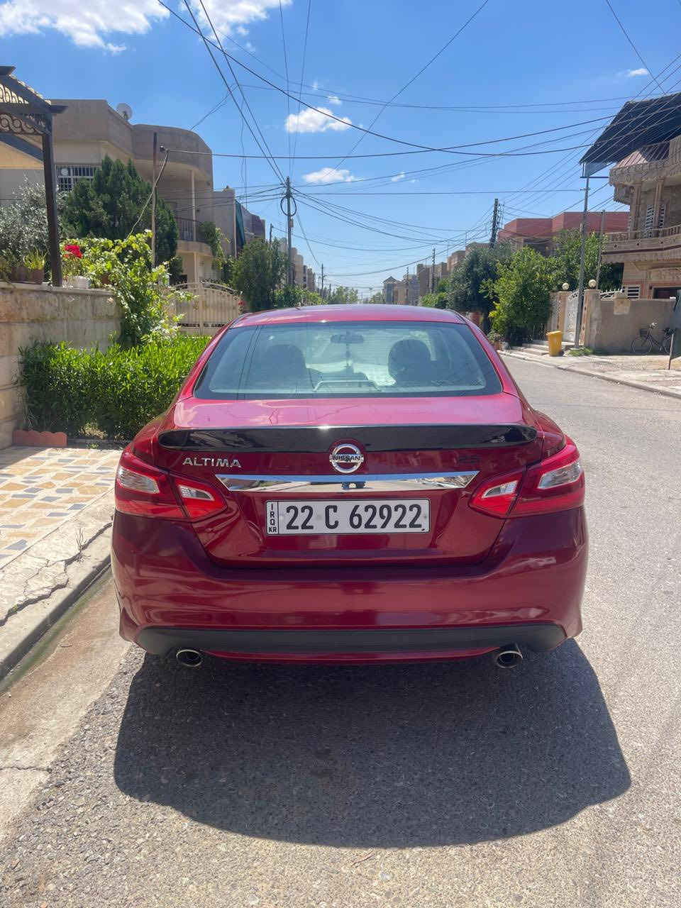 نيسان التيما موديل ٢٠١٨
مواصفات s
بدون صبغ او ارباك 
حادثها دعاميه خلفيه فقط
سياره نظيفه جدا 
بدون مصرف دينار واحد 
هزه سنويه جديد ٢٠٣٠
ماشي ٦٥ الف ميل 
سعر ١٢٤٠٠$ مجال بصيط
*********** واتساب
