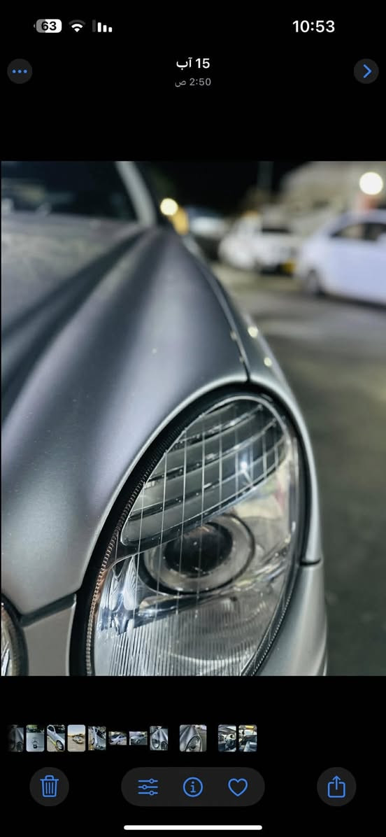 من رخصه الادمن المحترم🌹مارسدس ام عيون 2004محدث فول مواصفات  البجم الي 2006 لون سلڤر رقم سنويه كله جديد شمالي بسمنه الضرر صبغ قطعه جاملغ الخلفي او التكمه صابغينه علمود توحيد لون اب شرط بدون حادث او دواخل كير محرك بشرط تخم تاير جديد السياره بيه ملاحضات صغير اولاً البانوراما ميشتغل يحتاجله ضراع او الكشنات او البرده الخلفيه والباقي كله اب شرط سياره داخله الي عراق 2017
 مكاني ديالی السعر135او بي مجال الرقم ***********
