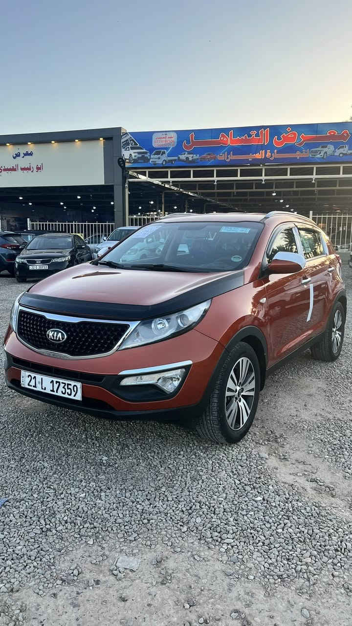 السلام عليكم 
بيع او مراوس 
كيا سبورتج 2015 خليجي 
مكينة 2000 دوش 
رقم سليمانية دولي 
بدون حادث سيارة جديدة بمعنى الكلمة 
مواصفات  حساسات وكامرة وباقي معروفه 
ماشية 143 الف كم 
السعر 154 وبيها مجال
العنوان بعقوبة 
للاستفسار ***********
