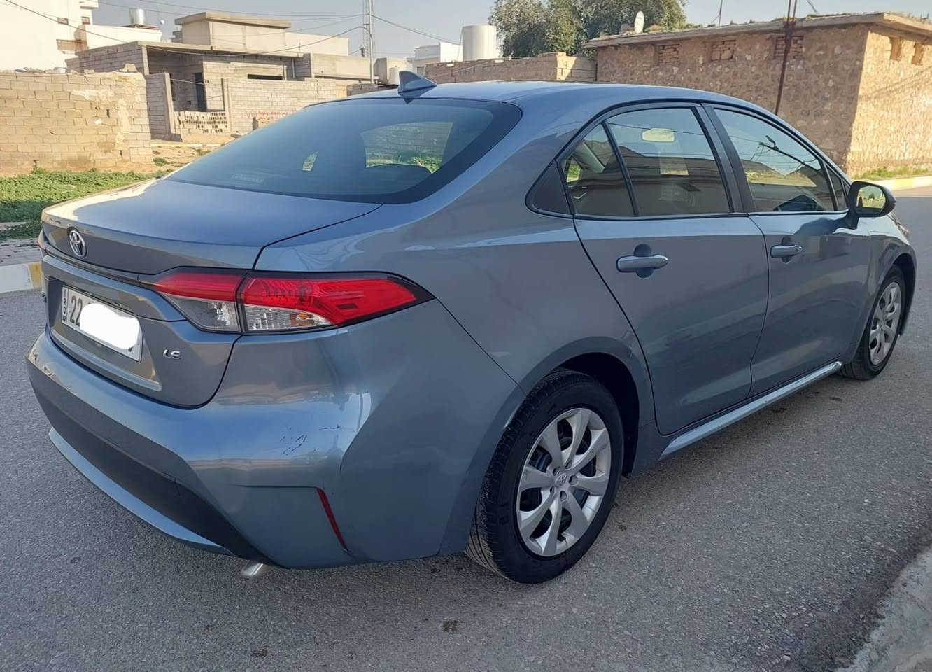 للبيع كورلا 2020  LE وارد امريكي 🇺🇸
مواصفات السيارة معروفة 
سيارة جاهزة بدون نقص 
محرك  1800 المرغوب 
رادار وحجر كله موجود 
رقم اربيل باسمي شرط التحويل 
بجم امامي خلفي كبس حادث السيارة جانبي كلش بسيط بيها بابين صبغ 
بدون ايرباك بدون دواخل 
مكان السيارة ديالى 
السعر 136 وبيها مجال 
***********
