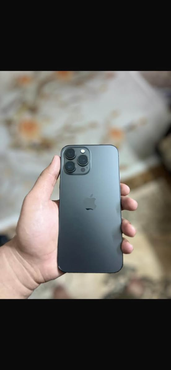 السلام عليكم ايفون13 برو ماكس ذاكرة1 تيرا بطارية86 جهاز بلادي شخط مابي مكاني بغدادسعر725   ***********
