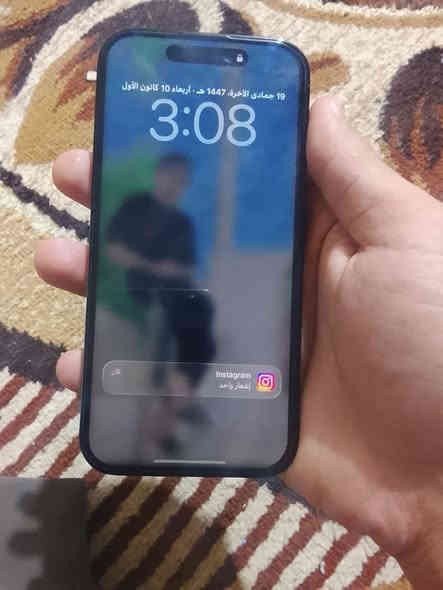 سلام عليكم 

ايفون 14 برو ! 

بطارية 91

ذاكره 128

جهاز نضيف من كلشي وكلشي ممبدل بي شرط لفحص 

السعر : 800 أو بي مجال ! أو مراوس ب13برو ماكس 💜.

للتواصل عل واتساب ***********
