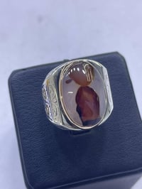 عقيق يماني شجري مصور صياغه ثقيلة جدآ داير ذهب خليجي 21 الاستفسار الإتص...