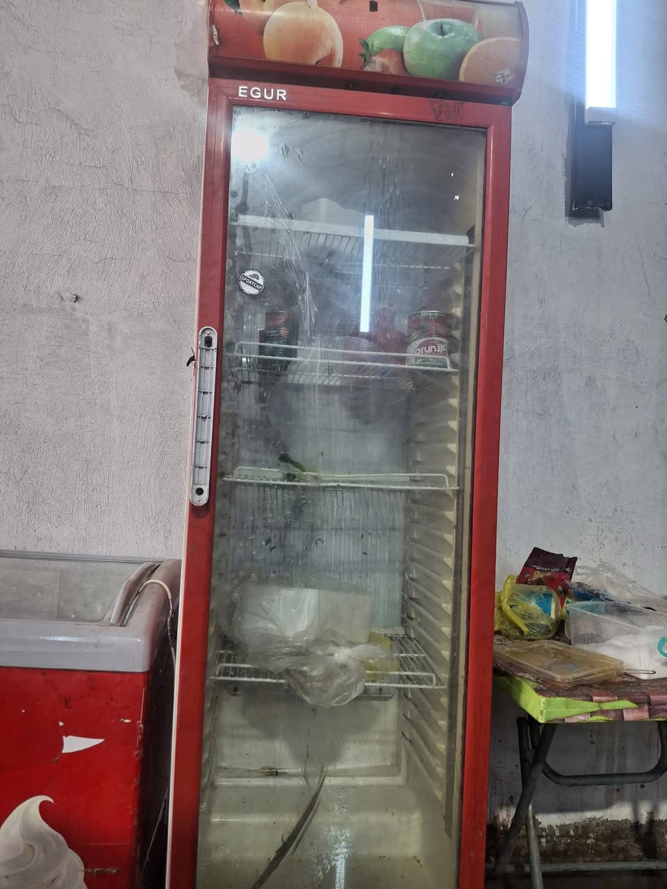 غراض مطعم كاملات شوايات الدجاج عدد ٢ جدد مشتغلات ايام كاملات جام شيش ستل ستيل ماطورات كاملات ٨ شيش 
حمايه ام ال٦ جديده غاز وكهرباء 
عارضه عموديه ببسي
عارضه مجمده عدد ٢ 
رقم الهاتف ***********

امانة الله ورسوله مشتغلات شي قليل
